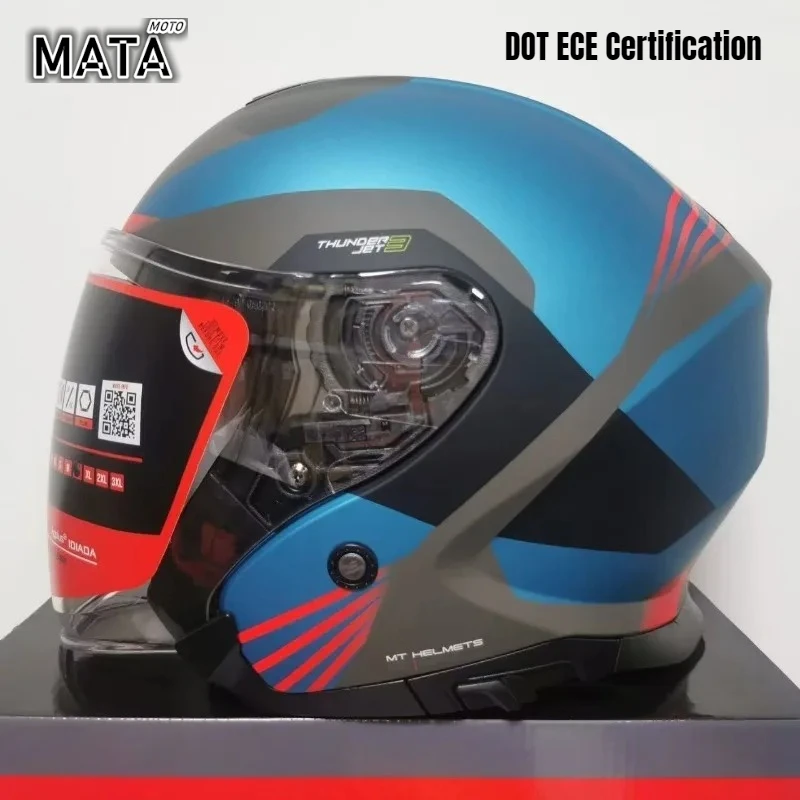 Original DOT ECE MT 3/4 Open Face Helmet MT Capacete Motorcycle Helmet THUNDER 3 JET Scooter Bike Half Helmets Cascos Para Moto
Original DOT ECE MT 3/4 Open Face Helmet MT Capacete Motorcycle Helmet THUNDER 3 JET Scooter Bike Half Helmets Cascos Para Moto