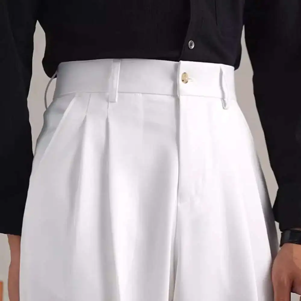 Business Casual Pant British Social Club Outfits Pantalones Hombre Excluding Belt High Waist Trouser Pant For Man Office Trouser
Business Casual Pant British Social Club Outfits Pantalones Hombre Excluding Belt High Waist Trouser Pant For Man Office Trouser