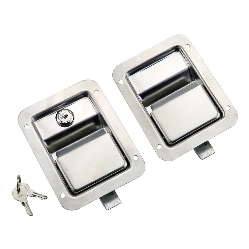 304 Stainless Steel Panel Equipment Toolbox Embedded Container Door Lock
304 Stainless Steel Panel Equipment Toolbox Embedded Container Door Lock