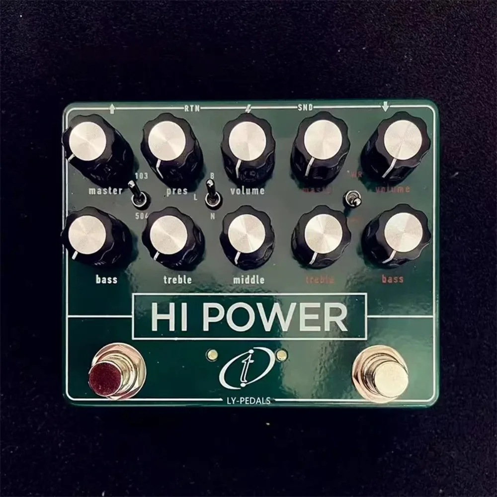 LY-ROCK HI POWER Overload Distortion Single-block Effects Pedal Colorsound Power Boost Effects Pedal
LY-ROCK HI POWER Overload Distortion Single-block Effects Pedal Colorsound Power Boost Effects Pedal