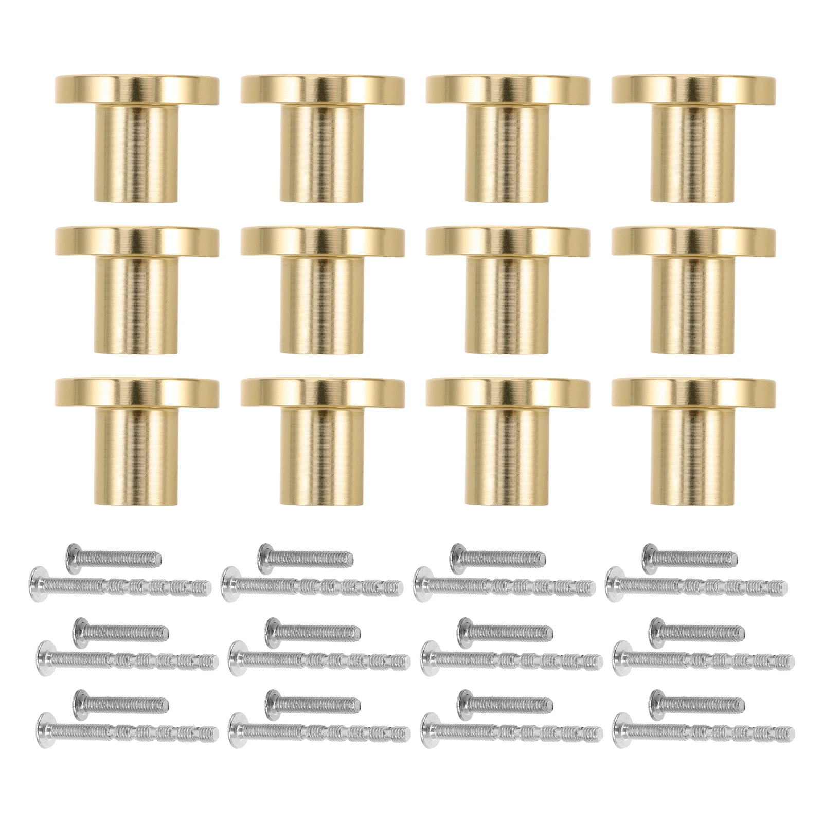 12PCS Round Drawer Pulls Cabinet Door Handles Furniture Hardware Modern Closet Knobs Gold Silver Single Hole Design Easy
12PCS Round Drawer Pulls Cabinet Door Handles Furniture Hardware Modern Closet Knobs Gold Silver Single Hole Design Easy