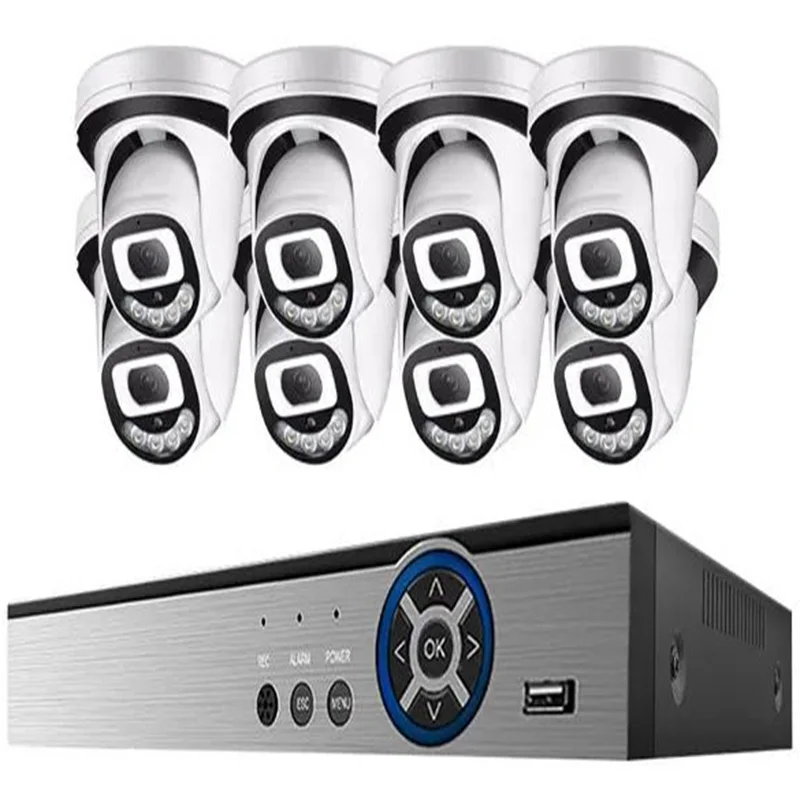 8CH 5MP 8MP Indoor POE CMOS Sensor H.265 4K AI Smart NVR Kit With Night Vision HDD Home Security
8CH 5MP 8MP Indoor POE CMOS Sensor H.265 4K AI Smart NVR Kit With Night Vision HDD Home Security
