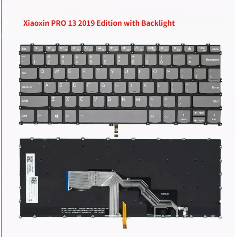 Brand-new genuine for Lenovo Xiaoxin PRO 13 2019 Edition with Backlight
Brand-new genuine for Lenovo Xiaoxin PRO 13 2019 Edition with Backlight
