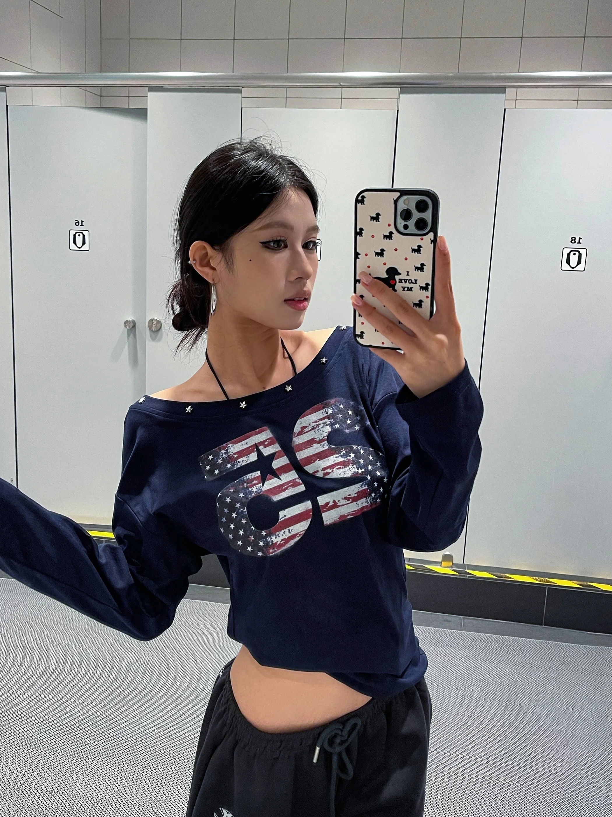 Американская свободная женская футболка с длинным рукавом, новинка ранней осени, облегающий базовый топ с винтажным цифровым принтом, повседневная модель
Американская свободная женская футболка с длинным рукавом, новинка ранней осени, облегающий базовый топ с винтажным цифровым принтом, повседневная модель