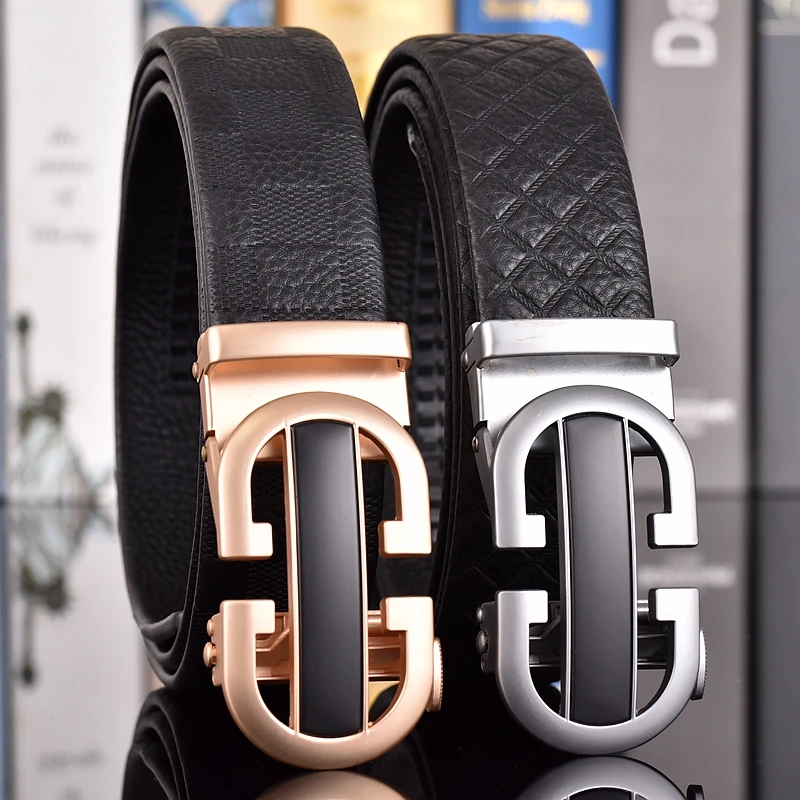 High Quality dermis Leather Men Belt Luxury Brand Designer Waistband Suit Jeans Formal Wear Famous Brand Automatic buckle Belts
High Quality dermis Leather Men Belt Luxury Brand Designer Waistband Suit Jeans Formal Wear Famous Brand Automatic buckle Belts