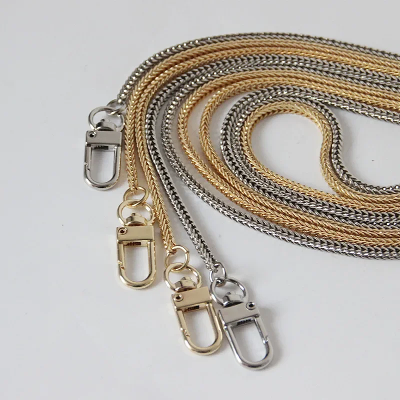 New Brand Fashion Woman Handbag Accessory Solid Chain Silver Gold Metal Chain Luxury Strap Women Elegant Cute Clutch Purse Chain
New Brand Fashion Woman Handbag Accessory Solid Chain Silver Gold Metal Chain Luxury Strap Women Elegant Cute Clutch Purse Chain