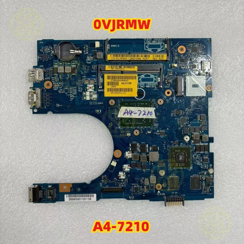 LA-C142P для DELL Inspiron 5455 5555, материнская плата для ноутбука CN-0VJRMW 0VJRMW A4 AM7210 216- 0867020 2G
LA-C142P для DELL Inspiron 5455 5555, материнская плата для ноутбука CN-0VJRMW 0VJRMW A4 AM7210 216- 0867020 2G
