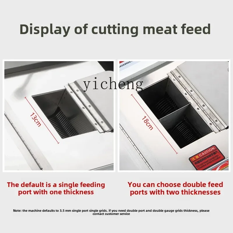 Multifunctional Large Meat Grinder Commercial Slicing and Shredding Dual Motor Removable Electric Meat Grinder 
Multifunctional Large Meat Grinder Commercial Slicing and Shredding Dual Motor Removable Electric Meat Grinder