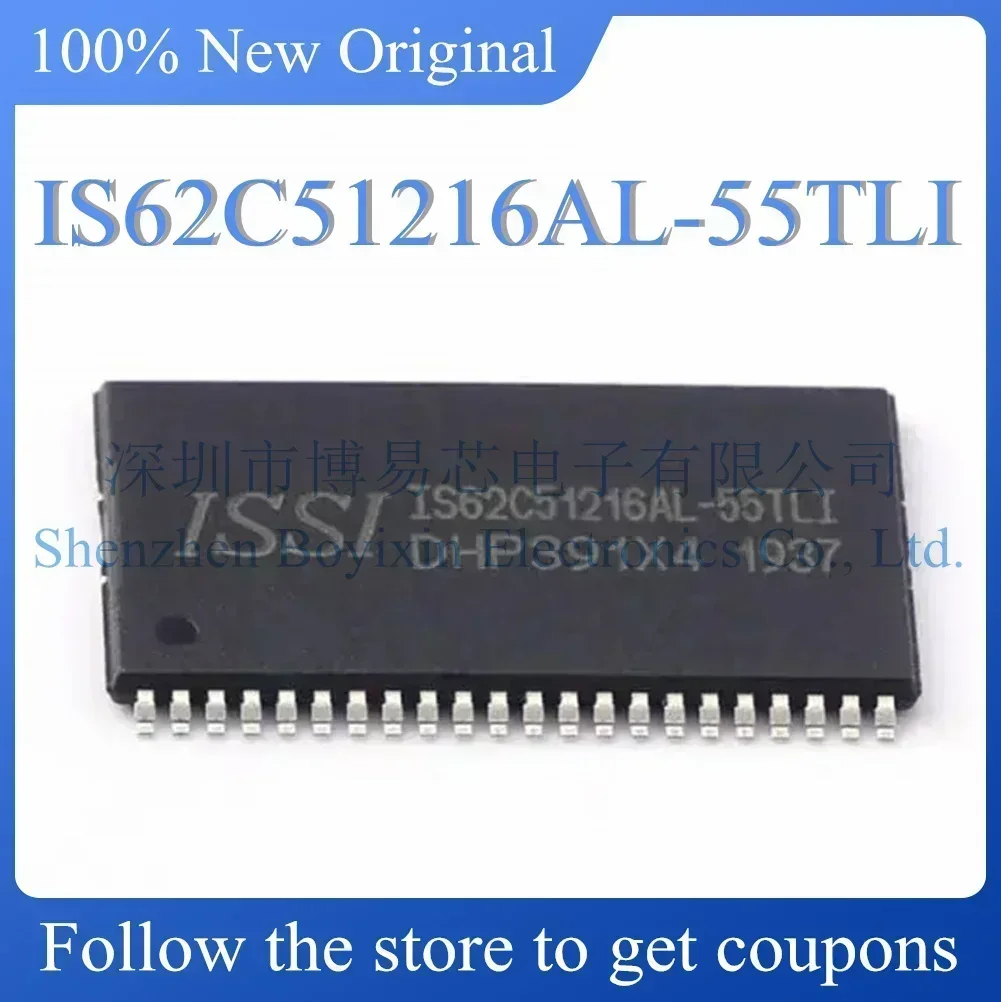 Standard version IS62C51216AL-55TLI
Standard version IS62C51216AL-55TLI