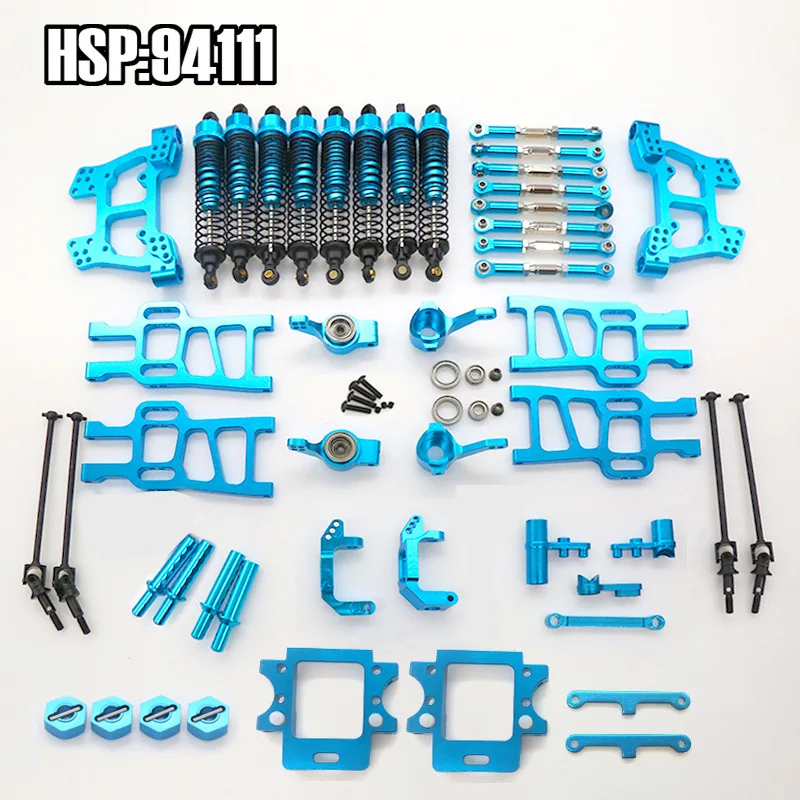 1:10 Unlimited RC Car whole car metal upgrade kit for HSP 1/10 Monster Truck 94108 94111
1:10 Unlimited RC Car whole car metal upgrade kit for HSP 1/10 Monster Truck 94108 94111