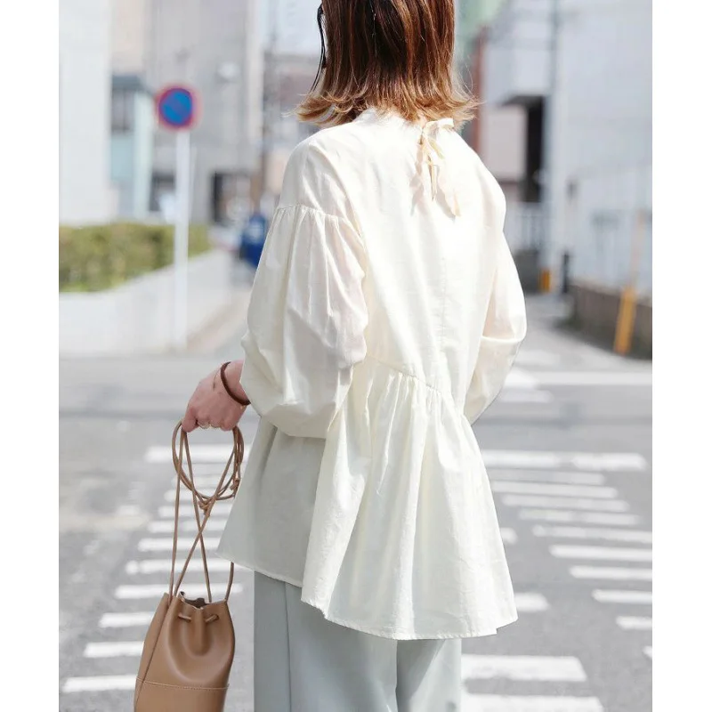 2026 Spring New Design Irregular Loose Shirt For Women, Sun Protection Top, Pure Cotton Women's Blouse
2026 Spring New Design Irregular Loose Shirt For Women, Sun Protection Top, Pure Cotton Women's Blouse