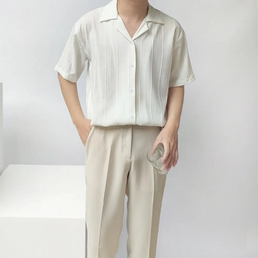 Striped Shirts and Blouses for Men Short Sleeve Man Tops Cotton Regular Original Xxl High Quality Asia with Collar Clothing
Striped Shirts and Blouses for Men Short Sleeve Man Tops Cotton Regular Original Xxl High Quality Asia with Collar Clothing
