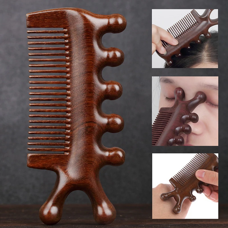 Body Massage Comb Sandalwood Five Wide Tooth Comb Acupuncture Therapy Blood Circulation Anti-static Smooth Hair
Body Massage Comb Sandalwood Five Wide Tooth Comb Acupuncture Therapy Blood Circulation Anti-static Smooth Hair