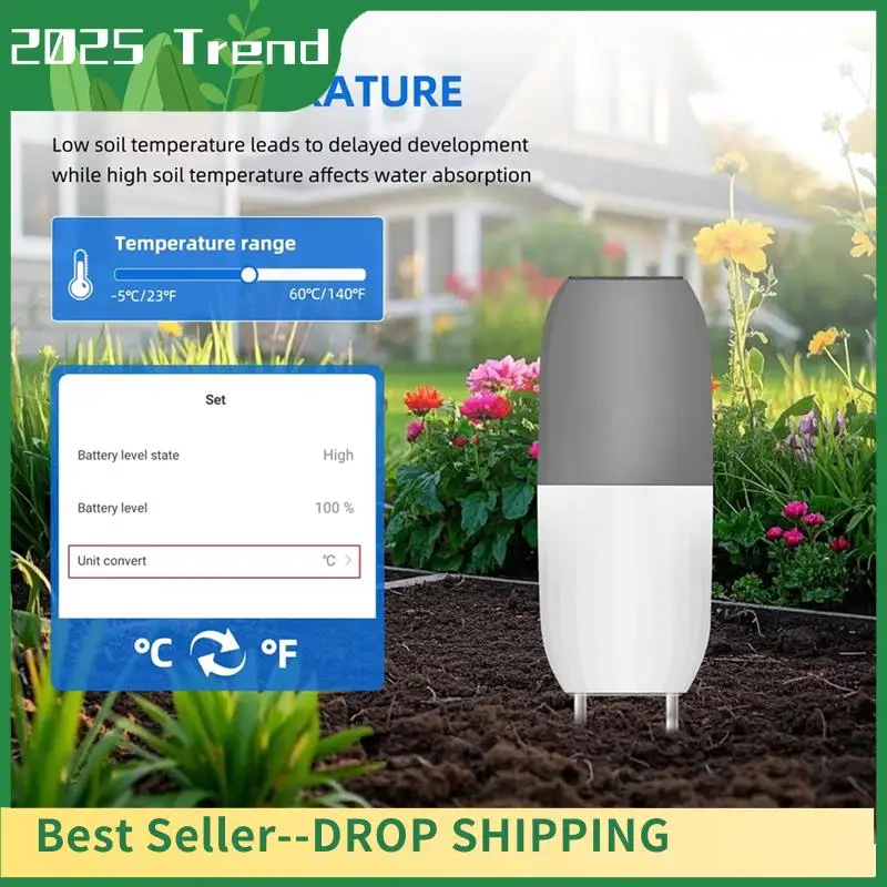 AD33 HOT Tuya Wifi Soil Meter Sensor Soil Temperature And Humidity Detection For Greenhouse Planting Orchard
AD33 HOT Tuya Wifi Soil Meter Sensor Soil Temperature And Humidity Detection For Greenhouse Planting Orchard