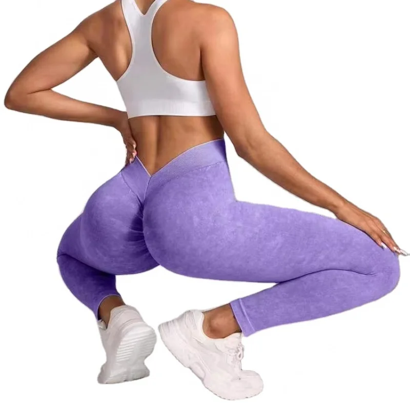 New Seamless Wholesale Women V Waist Gym Leggings High Waist Peach Hip Sport Pants Femme Naked Feeling Push up Running Clothing
New Seamless Wholesale Women V Waist Gym Leggings High Waist Peach Hip Sport Pants Femme Naked Feeling Push up Running Clothing