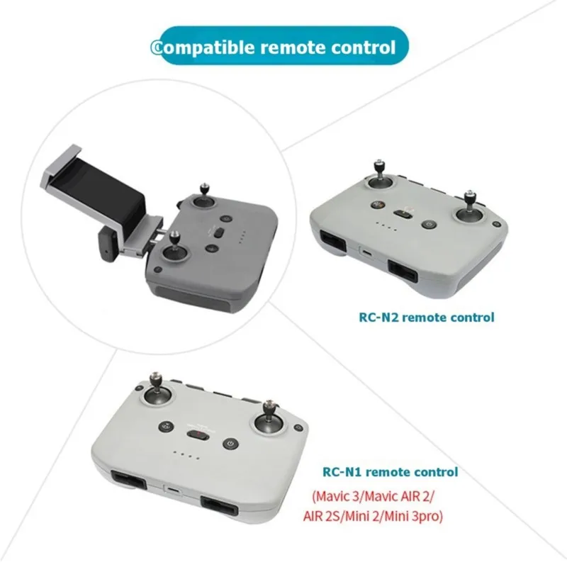 【CYBER MONDAY】For DJI Mini2 Air2 Air2s Air3 Mavic3 Lipo1 Flip Drone Remote Control Aluminum Phone Tablet Holder Mount Bracket Ac
【CYBER MONDAY】For DJI Mini2 Air2 Air2s Air3 Mavic3 Lipo1 Flip Drone Remote Control Aluminum Phone Tablet Holder Mount Bracket Ac