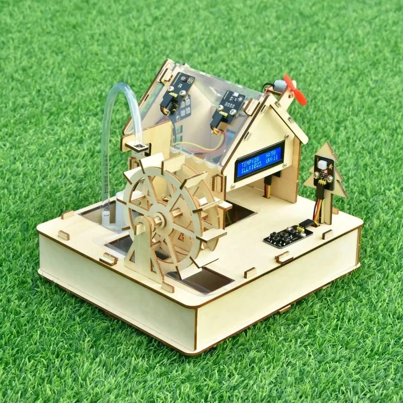 Smart Eco-Friendly House Kit DIY Wooden Electronic Smart Farm Starter Kit
Smart Eco-Friendly House Kit DIY Wooden Electronic Smart Farm Starter Kit