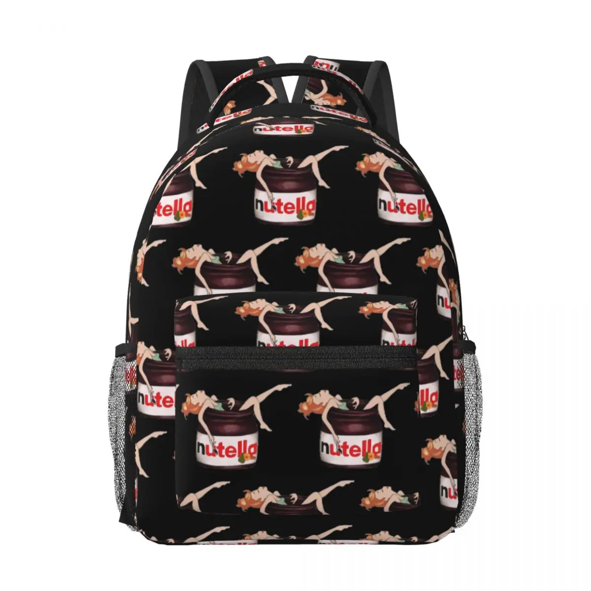 Nutella Woman Backpacks Boys Girls Bookbag Casual Students School Bags Portability Travel Rucksack Shoulder Bag
Nutella Woman Backpacks Boys Girls Bookbag Casual Students School Bags Portability Travel Rucksack Shoulder Bag