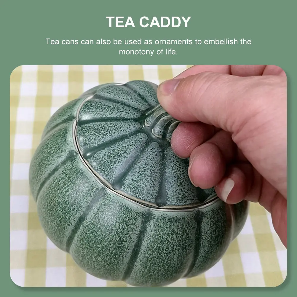 1Pcs Pumpkin Shaped Ceramic Storage Jar Food Grade Sealed Tea Canister for Dried Fruits Nuts Coffee Beans Honey Seasoning Candy
1Pcs Pumpkin Shaped Ceramic Storage Jar Food Grade Sealed Tea Canister for Dried Fruits Nuts Coffee Beans Honey Seasoning Candy
