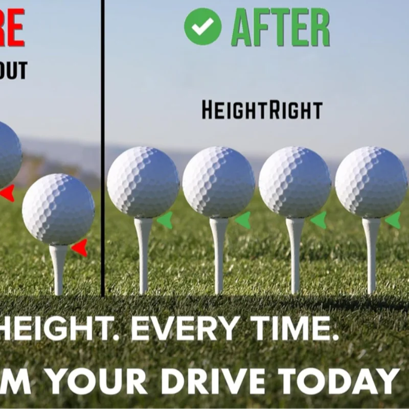 Adjustable Golf Tee Height Tool Precision Tee Height Setter For Consistent Swings, Durable Design, Easy-to-use Golf Training Aid
Adjustable Golf Tee Height Tool Precision Tee Height Setter For Consistent Swings, Durable Design, Easy-to-use Golf Training Aid