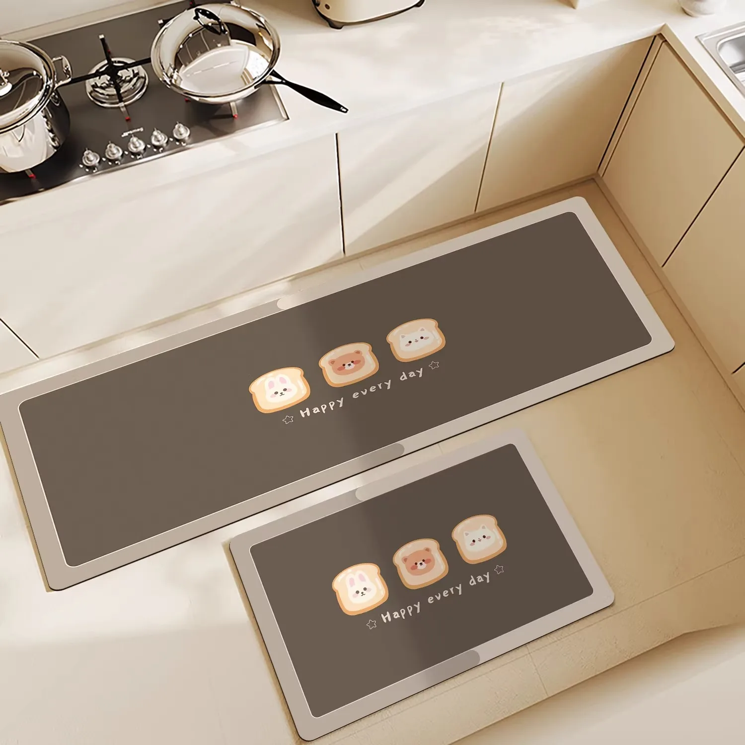 Kitchen Rug Waterproof and Non-slip Carpet, Home Decoration PVC Leather Floor Mat Long Carpets Cartoon Style Mats
Kitchen Rug Waterproof and Non-slip Carpet, Home Decoration PVC Leather Floor Mat Long Carpets Cartoon Style Mats