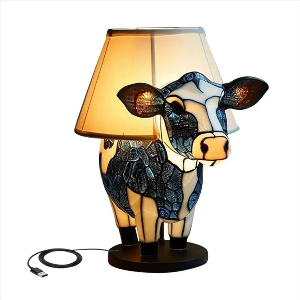 3D Animal Table Lamp Resin USB charging Calf Led Lamp Bedroom Decoration Colored Bedside Desk Night Light for Living Room
3D Animal Table Lamp Resin USB charging Calf Led Lamp Bedroom Decoration Colored Bedside Desk Night Light for Living Room