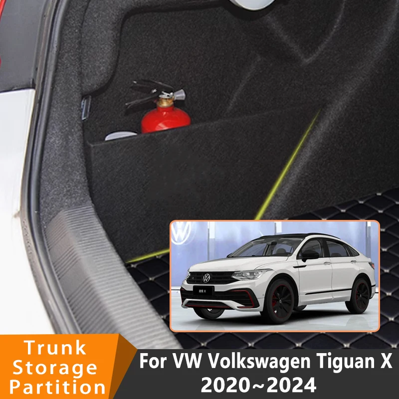 Auto Accessories For VW Volkswagen Tiguan X 2020~2024 2023 Car Organizer Trunk Side Partition Trunk Interior Storage Box Parts
Auto Accessories For VW Volkswagen Tiguan X 2020~2024 2023 Car Organizer Trunk Side Partition Trunk Interior Storage Box Parts