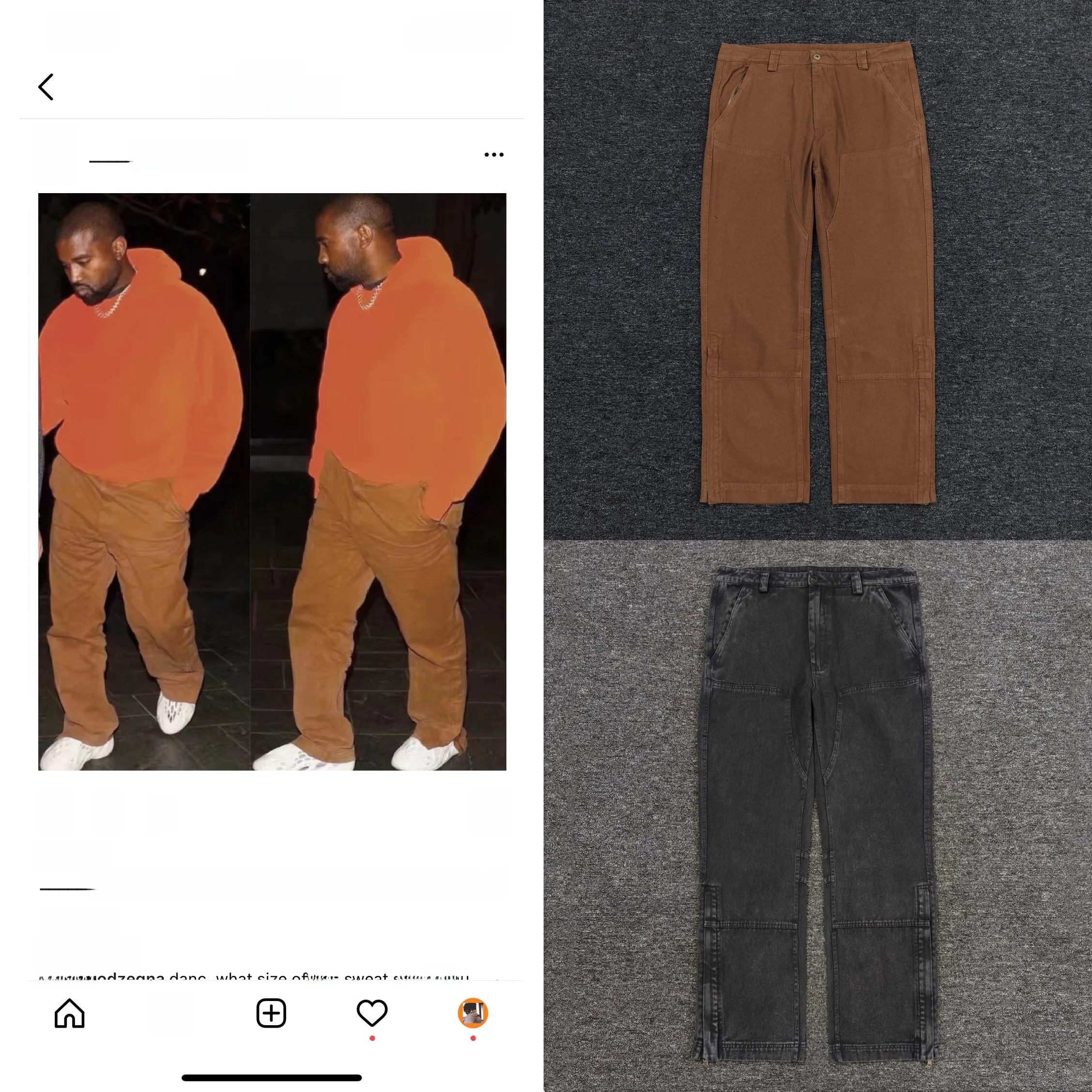 Kanye Season Sateen Cargo Waed Pants Youth Casual Long Trousers Relaxed Fit mid Waist Straight Leg Pure Color Autumn Wear
Kanye Season Sateen Cargo Waed Pants Youth Casual Long Trousers Relaxed Fit mid Waist Straight Leg Pure Color Autumn Wear