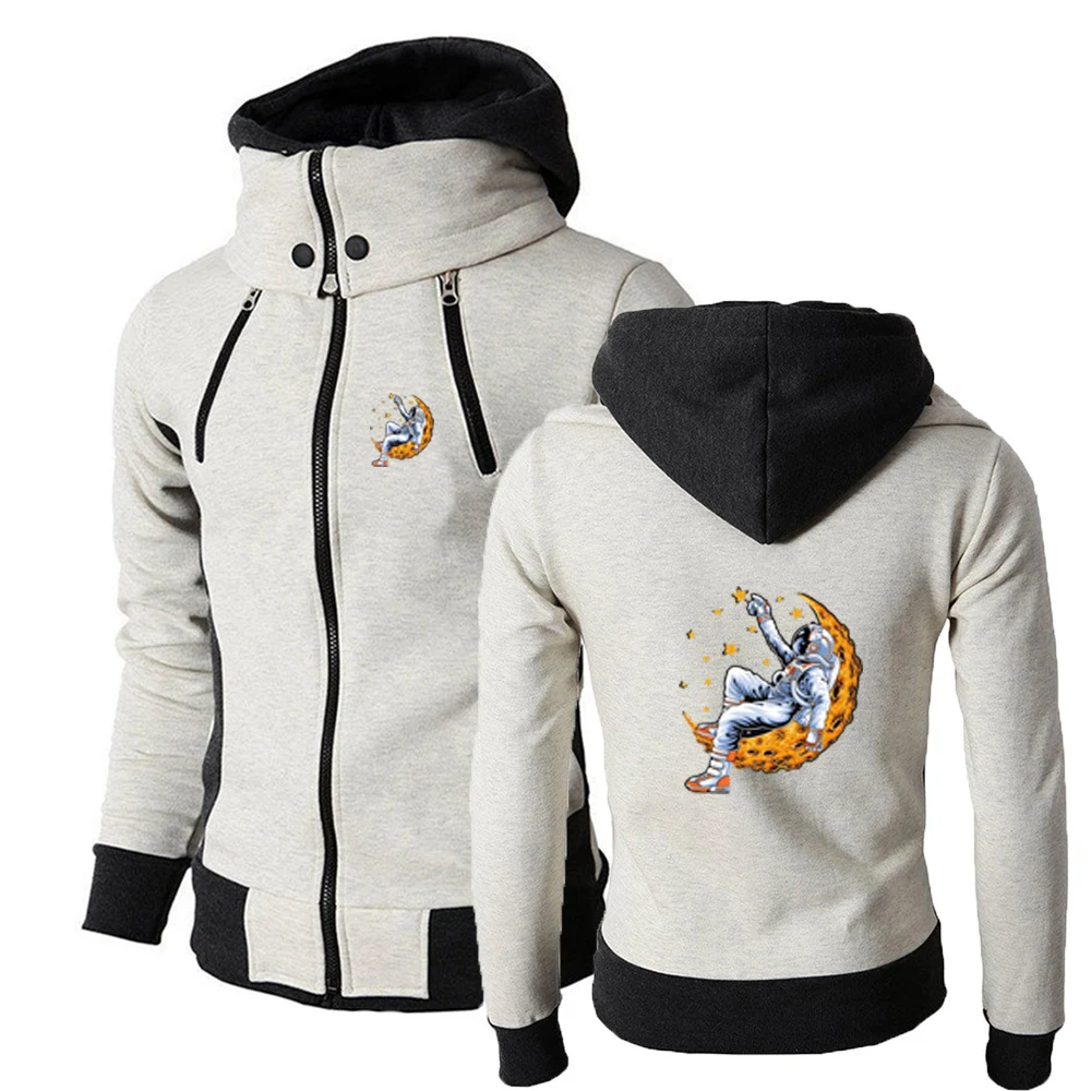 Посадочная луна с принтом, новые мужские весенне-осенние лунные чистящие средства, высококачественная трехцветная толстовка с капюшоном на молнии, повседневное удобное спортивное пальто
Посадочная луна с принтом, новые мужские весенне-осенние лунные чистящие средства, высококачественная трехцветная толстовка с капюшоном на молнии, повседневное удобное спортивное пальто