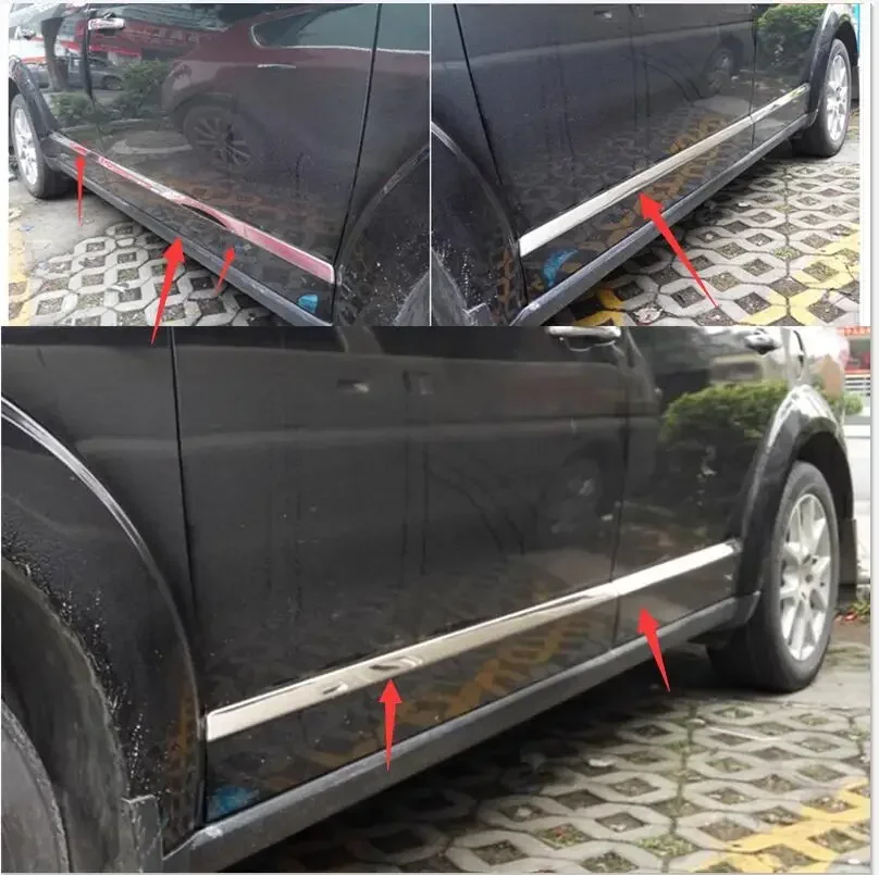 Stainless Steel Side Door Body Molding Cover Trim For Dodge Journey / Jcuv 2010 - 2014
Stainless Steel Side Door Body Molding Cover Trim For Dodge Journey / Jcuv 2010 - 2014