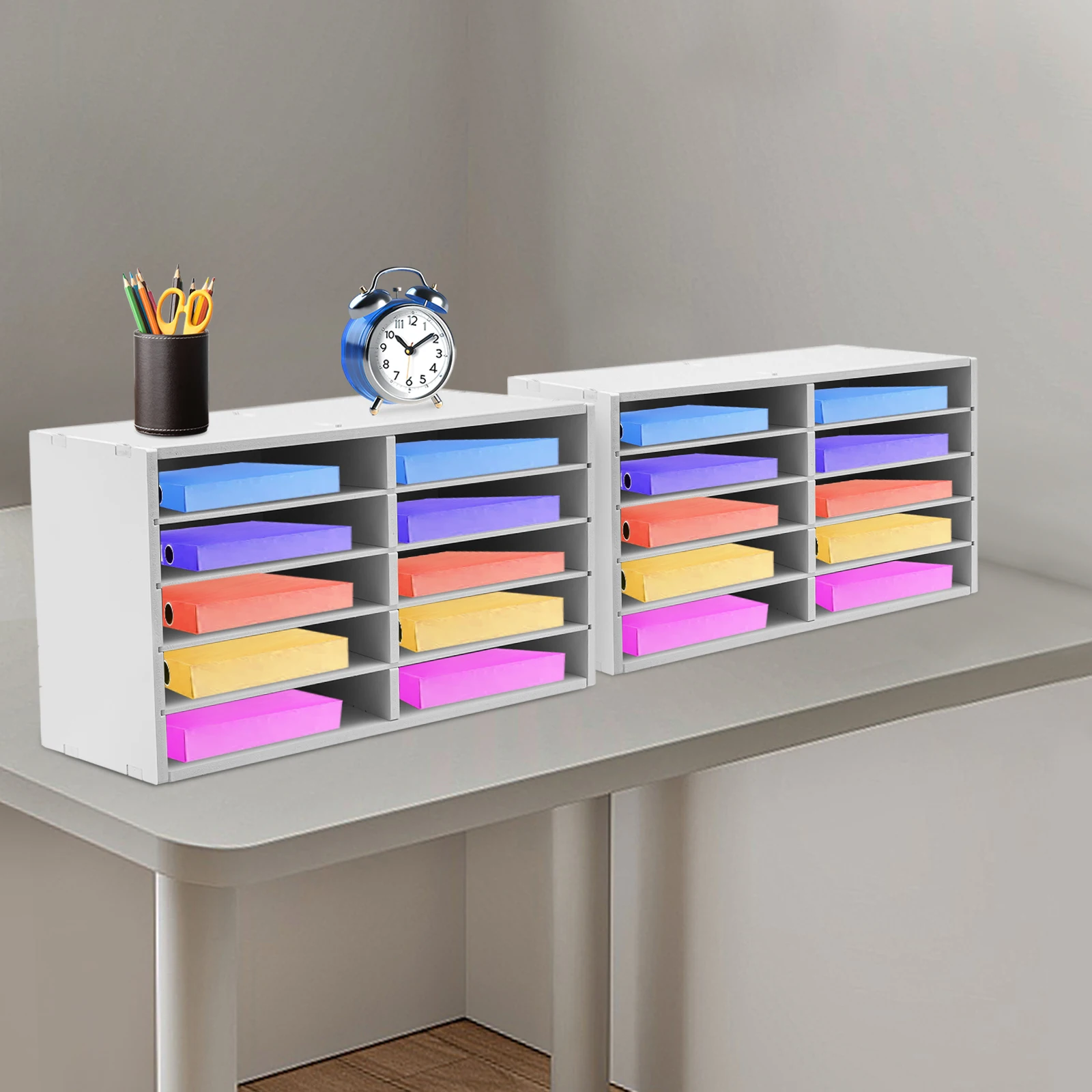 49*30*31.5cm 2-Cabinet Paper Storage Cabinets Rectangular White File Storage Cabinet for Bedroom Living Room Conference Room
49*30*31.5cm 2-Cabinet Paper Storage Cabinets Rectangular White File Storage Cabinet for Bedroom Living Room Conference Room