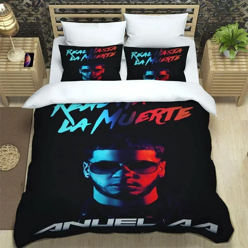 Rapper Anuel AA 3D NEW Duvet Cover Pillowcase Bedding Set Adult Boy Girl Bedroom Decoration Children Single Double Large
Rapper Anuel AA 3D NEW Duvet Cover Pillowcase Bedding Set Adult Boy Girl Bedroom Decoration Children Single Double Large