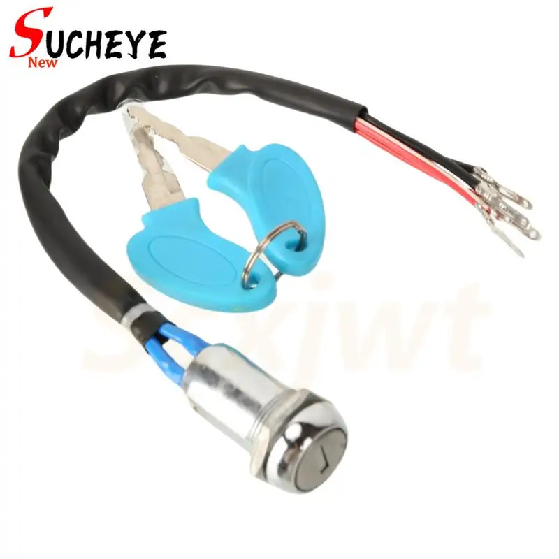 4 Wire Ignition Key Switch Replacement for 2 Stroke Quad Bike
4 Wire Ignition Key Switch Replacement for 2 Stroke Quad Bike