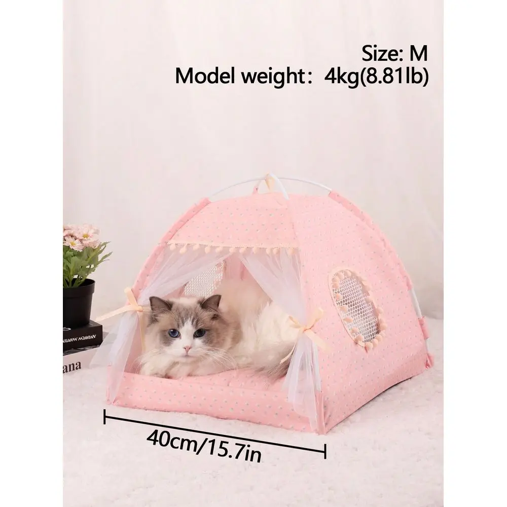 Floral Pattern Pet Tent, Breathable Washable Thin Design, Suitable For Small Cats And Dogs, Can Be Used Indoors And Outdoors, A
Floral Pattern Pet Tent, Breathable Washable Thin Design, Suitable For Small Cats And Dogs, Can Be Used Indoors And Outdoors, A