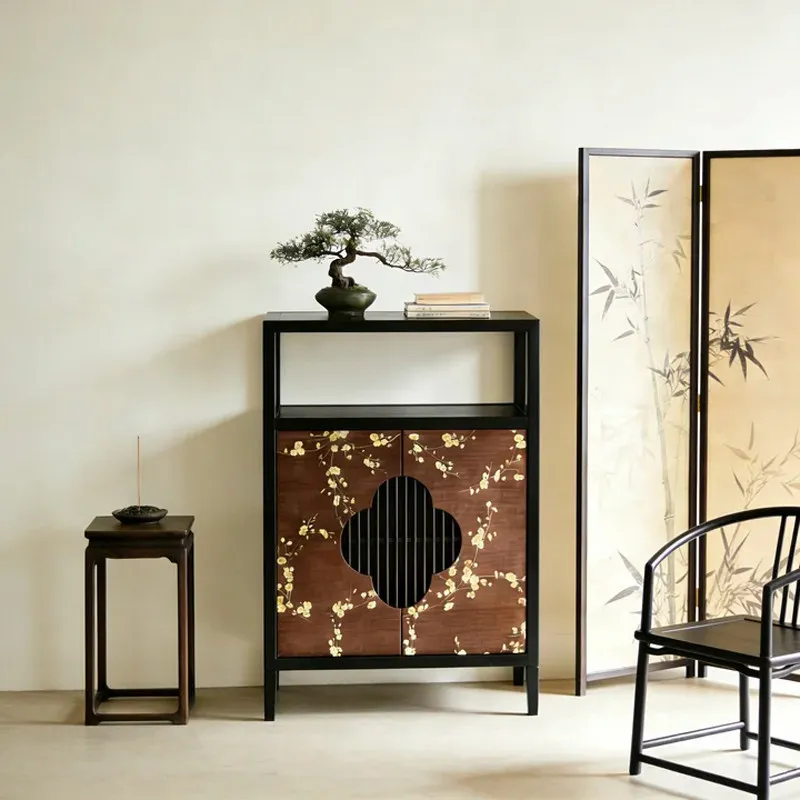 LTT Song Dynasty aesthetic solid wood retro locker hollow storage household dining side cabinet
LTT Song Dynasty aesthetic solid wood retro locker hollow storage household dining side cabinet