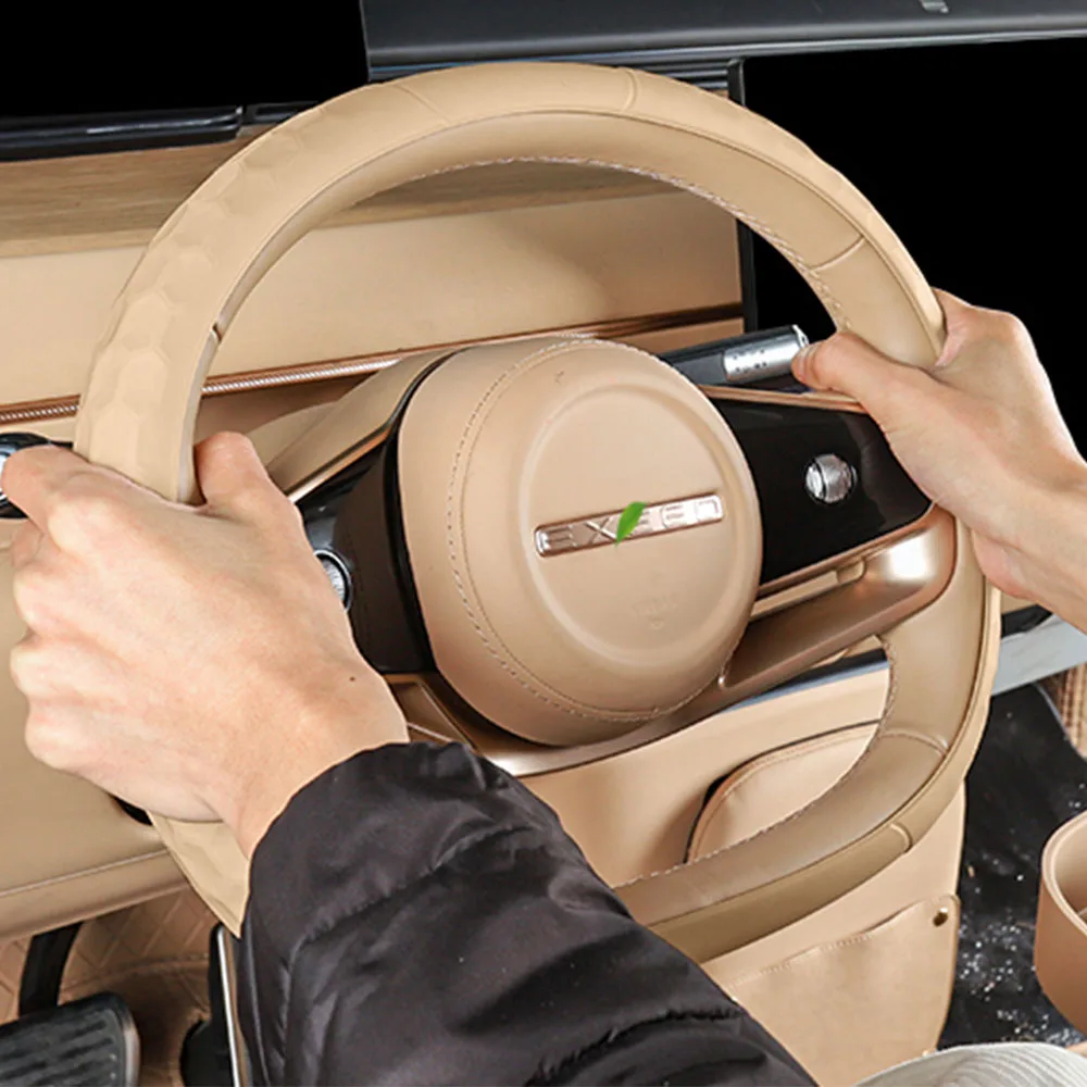 Оригинальный цветной чехол на руль автомобиля для EXLANTIX ET EXEED STERRA ET 2024 2025, аксессуары для модификации, силиконовый чехол на ручку
Оригинальный цветной чехол на руль автомобиля для EXLANTIX ET EXEED STERRA ET 2024 2025, аксессуары для модификации, силиконовый чехол на ручку