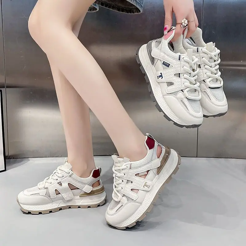 hot selling Hollow single-mesh thick-soled casual sandals 2025 summer breathable shoes soft-soled comfortable women shoes
hot selling Hollow single-mesh thick-soled casual sandals 2025 summer breathable shoes soft-soled comfortable women shoes