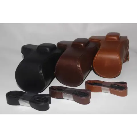 PU Leather Camera case For Samsung NX300 NX500