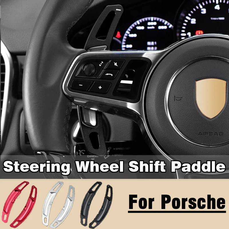 Car Steering Wheel Gear Shift Paddle Extension For Porsche Cayenne 2011-2025 Panamera 2017-2025 Macan 2014-2025911 15-19 
Car Steering Wheel Gear Shift Paddle Extension For Porsche Cayenne 2011-2025 Panamera 2017-2025 Macan 2014-2025911 15-19