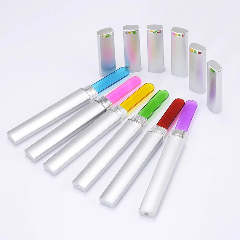 6Pcs Colorful Glass Nail Files Double-Sided Rough Fine Nail Care Tools for Manicure Natural False Extensions Buffer
6Pcs Colorful Glass Nail Files Double-Sided Rough Fine Nail Care Tools for Manicure Natural False Extensions Buffer