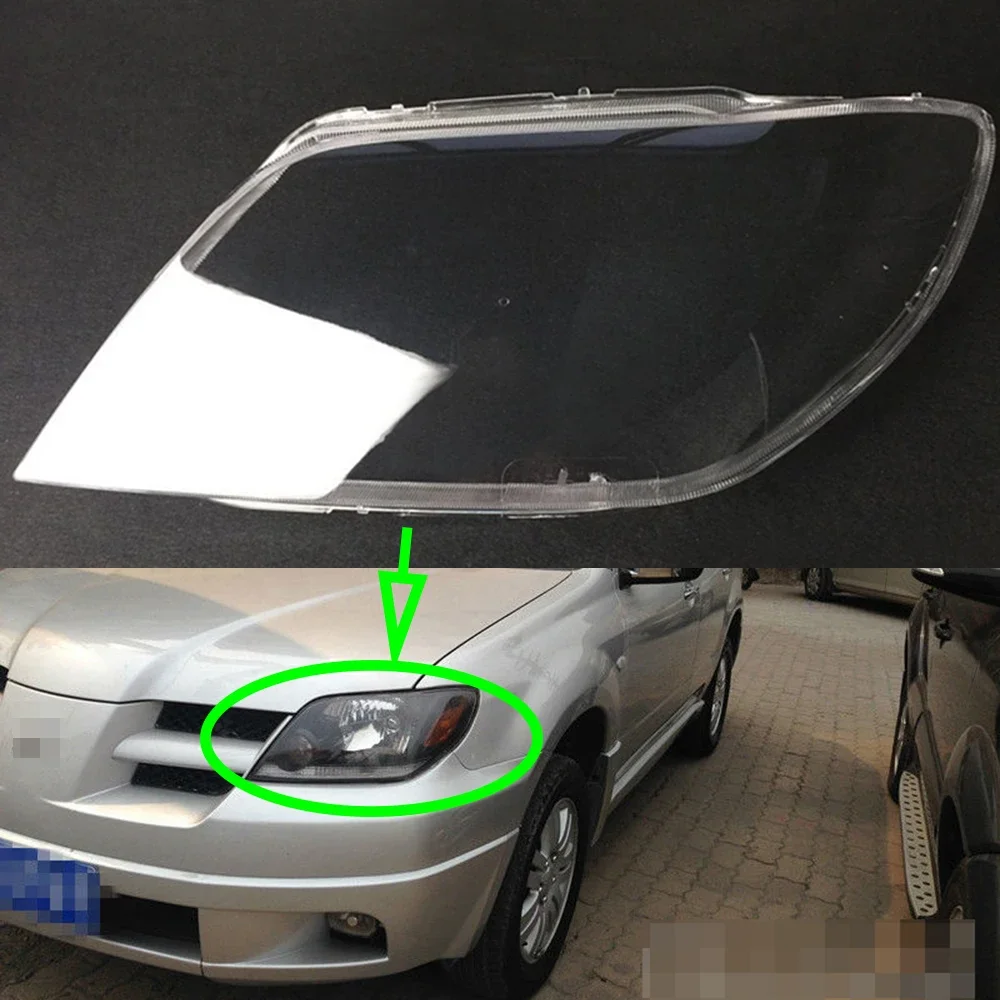 Налобный фонарь для Mitsubishi Outlander 2004 ~ 2006, Сменное стекло для передней фары автомобиля
Налобный фонарь для Mitsubishi Outlander 2004 ~ 2006, Сменное стекло для передней фары автомобиля
