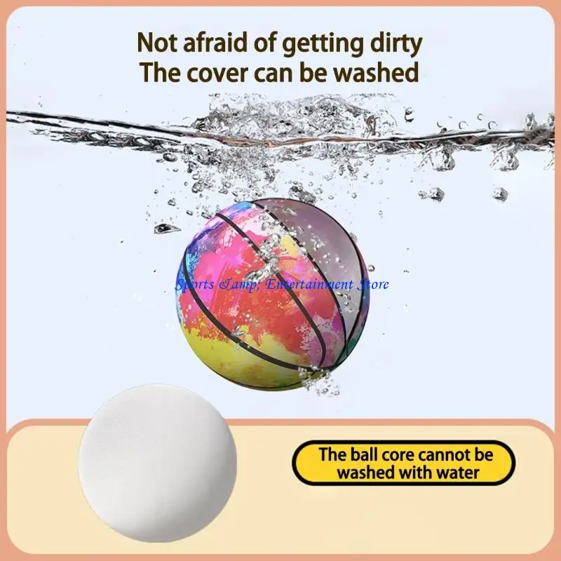 G7NF Quiet Indoor Basketball Soft Fabric Cover Soft Squeezable Sport Ball Enduring
G7NF Quiet Indoor Basketball Soft Fabric Cover Soft Squeezable Sport Ball Enduring
