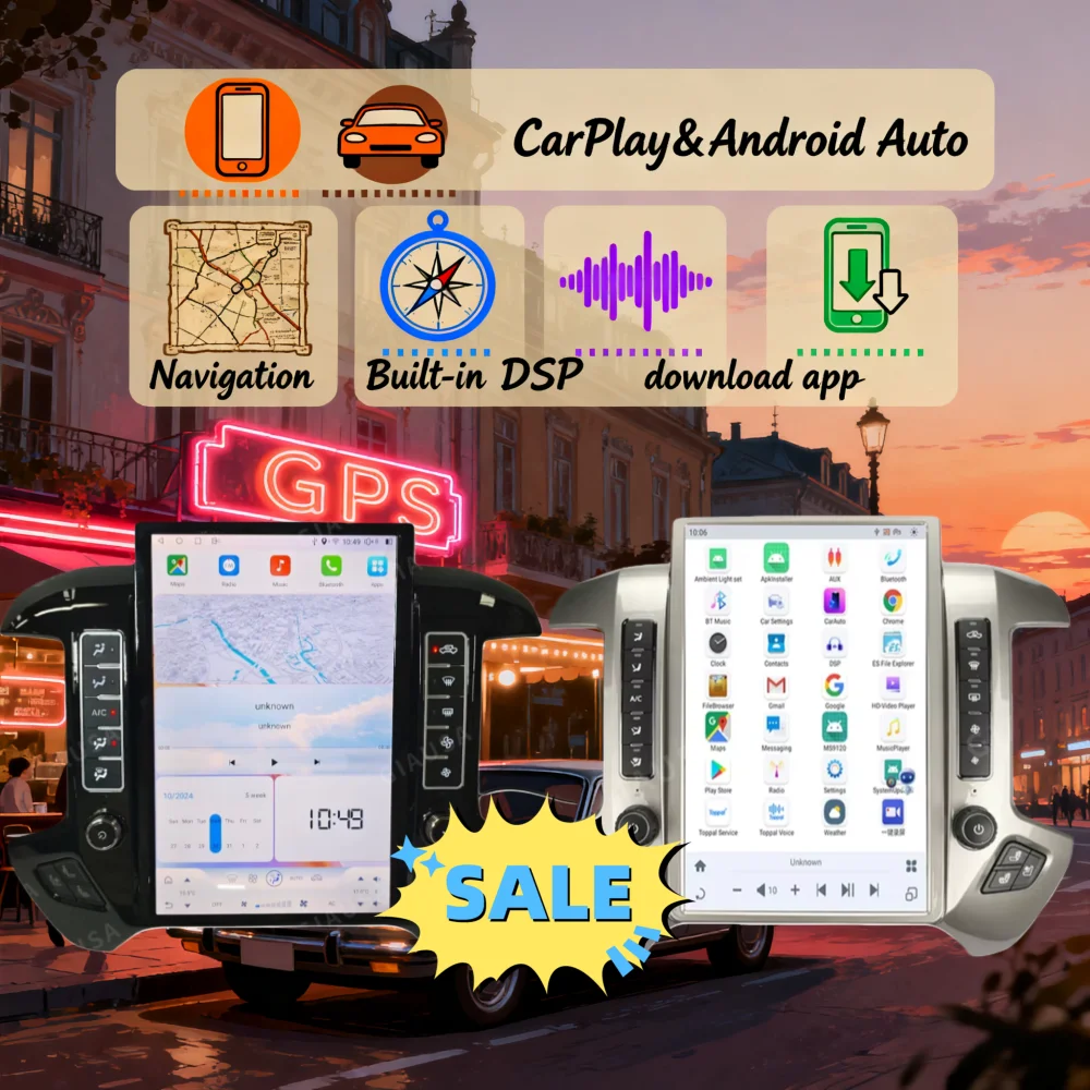 14,5 "экран Android14 для Chevrolet GMC Silverado 2013-2020, стерео Carplay Qualcomm, автомобильная стереосистема, мультимедийное радио, GPS-навигация
14,5 "экран Android14 для Chevrolet GMC Silverado 2013-2020, стерео Carplay Qualcomm, автомобильная стереосистема, мультимедийное радио, GPS-навигация