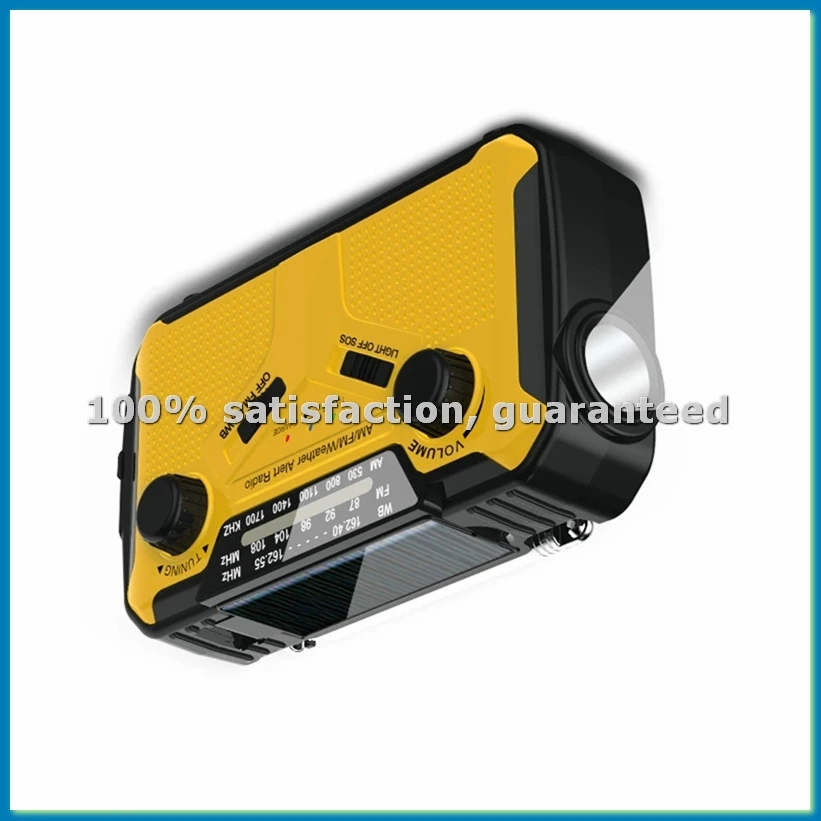 Emergency Radio AM/FM Portable Radio Solor Hand Crank USB Rechargeable Torch Reading Lamp SOS Alarm for Emergencies-A56M
Emergency Radio AM/FM Portable Radio Solor Hand Crank USB Rechargeable Torch Reading Lamp SOS Alarm for Emergencies-A56M