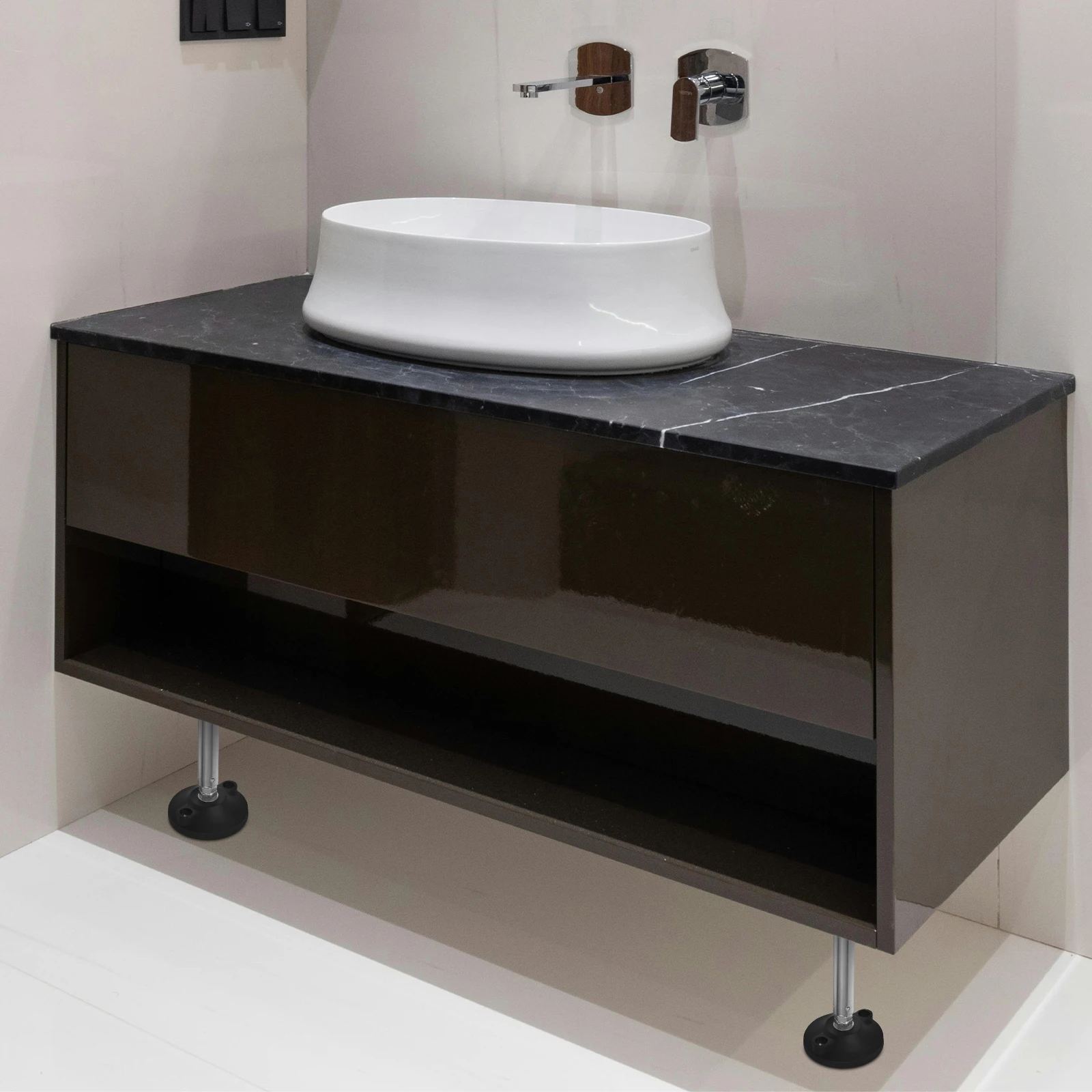 Versatile Adjustable Leg Undermount Sink Bracket Kitchen Cabinet Support Furniture Installation Tool
Versatile Adjustable Leg Undermount Sink Bracket Kitchen Cabinet Support Furniture Installation Tool