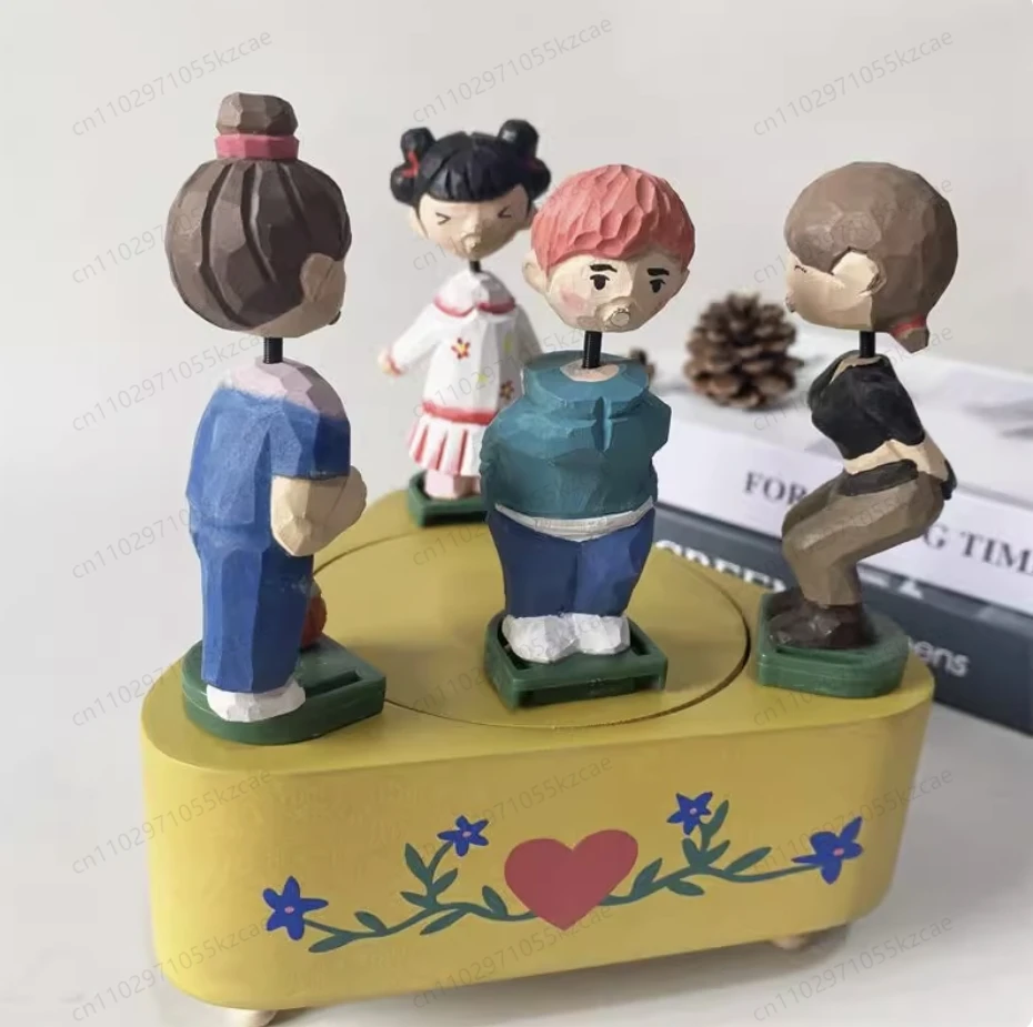 Solid Wood Cheater Musical Box Electric Rotating Boyfriend Girlfriend Gift
Solid Wood Cheater Musical Box Electric Rotating Boyfriend Girlfriend Gift