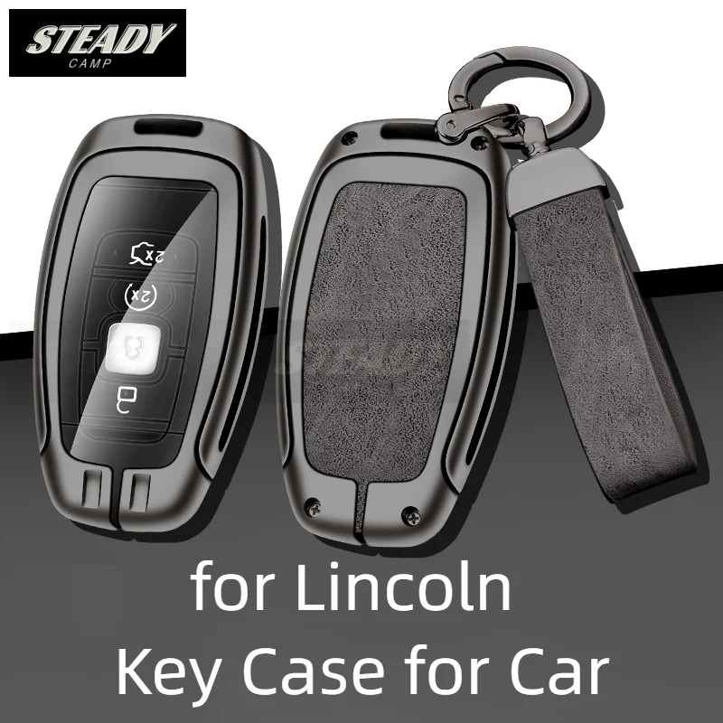 Zinc Alloy Car Key Case Cover for Lincoln Navigator MKX Continental MKC Aviator MKZ Metal Protector Shell Keychain Accessories
Zinc Alloy Car Key Case Cover for Lincoln Navigator MKX Continental MKC Aviator MKZ Metal Protector Shell Keychain Accessories