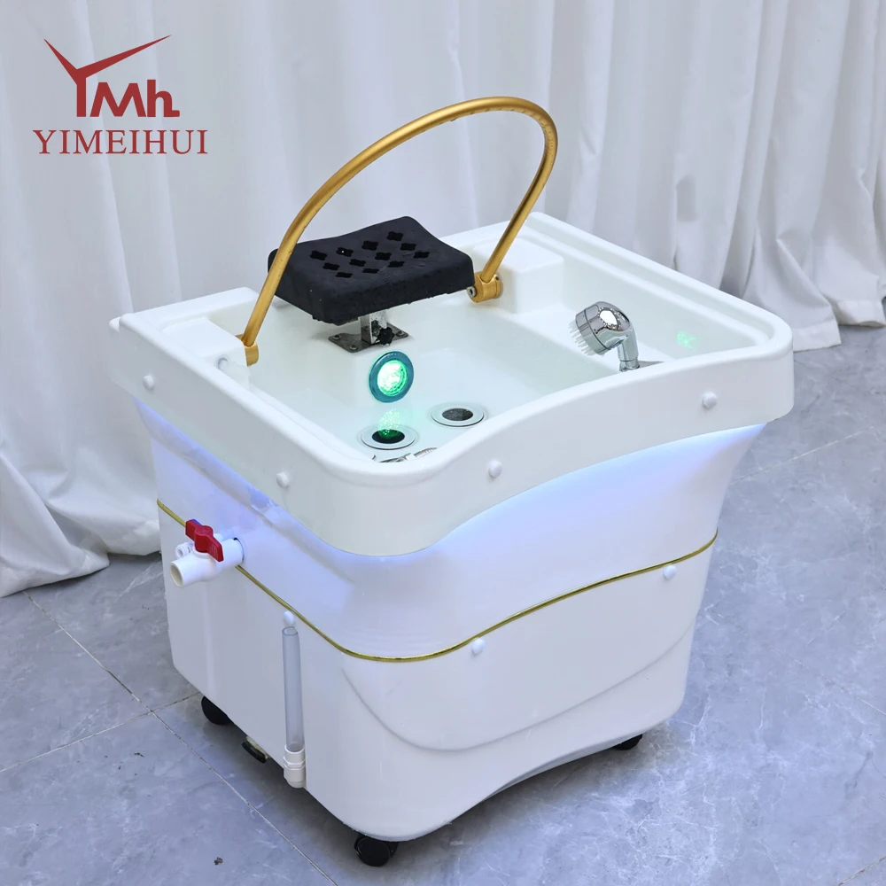 60L White Spa Water Storage Bowl Modern Portable Shampoo Sink Spa Head Water Circulation Therapy for Hair Washing
60L White Spa Water Storage Bowl Modern Portable Shampoo Sink Spa Head Water Circulation Therapy for Hair Washing