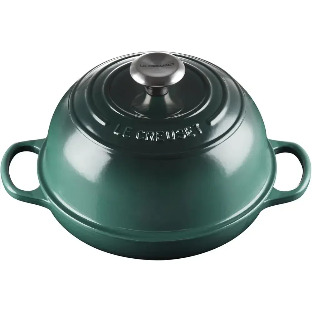 Enameled Cast Iron Signature Round Bread Oven, 9.5 inch, Ahaut
Enameled Cast Iron Signature Round Bread Oven, 9.5 inch, Ahaut