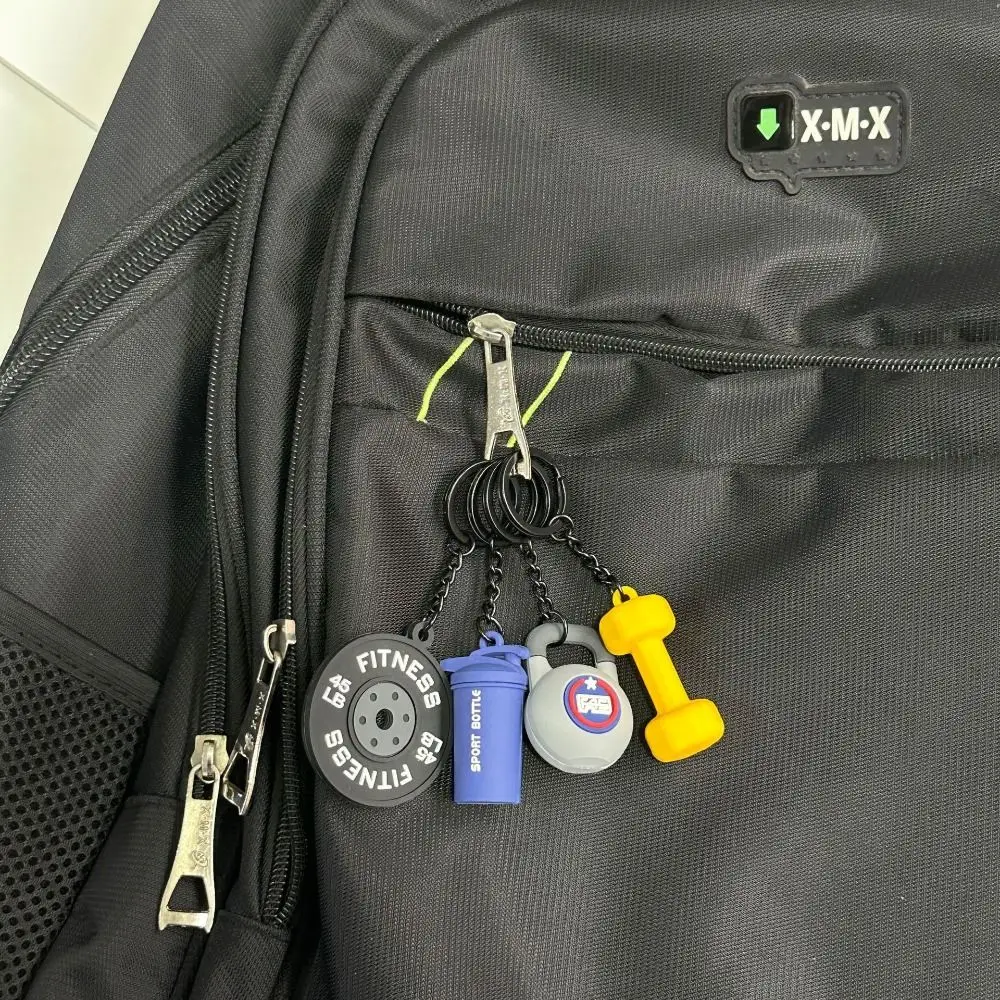 Mini Barbell Plates Key Chain Simulation Dumbbell Barbell Plates Keyring Bag Charm Fitness Series Pendant Fitness Prople Gifts
Mini Barbell Plates Key Chain Simulation Dumbbell Barbell Plates Keyring Bag Charm Fitness Series Pendant Fitness Prople Gifts